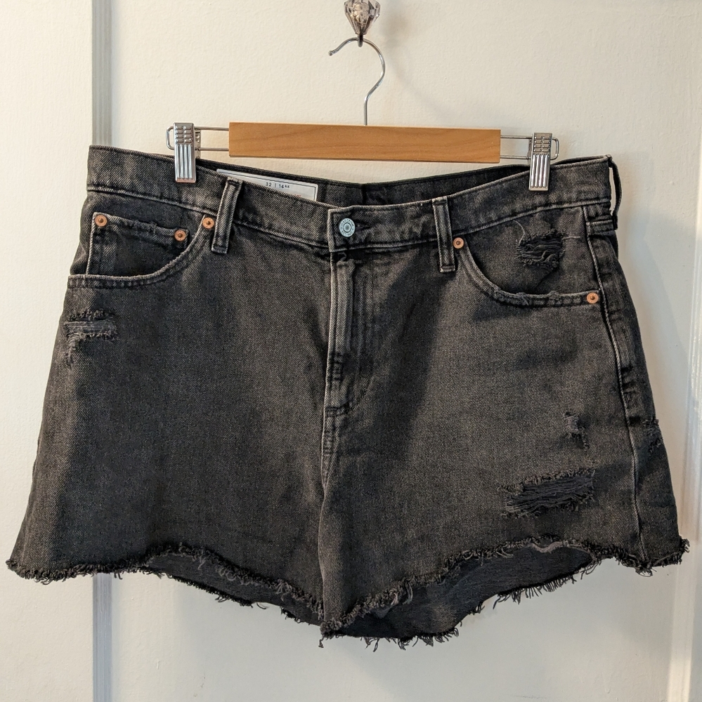 Distressed Gap Jean Shorts
